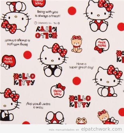Comprar online telas Hello Kitty