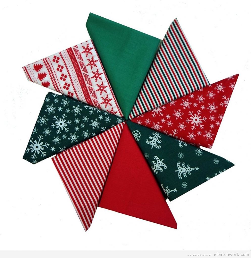 Comprar retales patchwork estampado Navidad