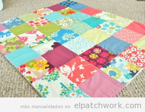 Mantas y colchas de patchwork para bebés y niños 8