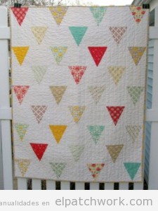 Mantas y colchas de patchwork para bebés y niños 6