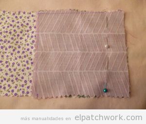 Aprender cómo se hace pulsera de patchwork, paso 3