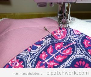 Tela patchwork coser máquina